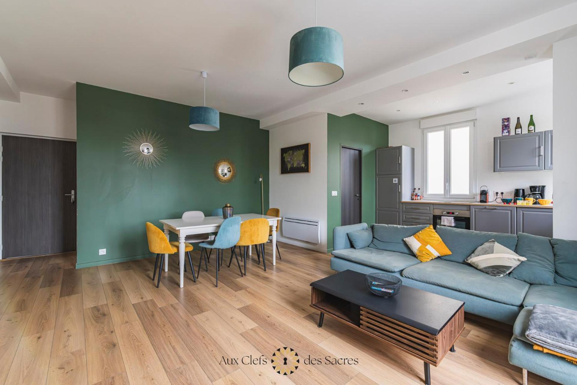 Ponsardin #55 Spacieux Appartement 3 Ch 6 Couchages แร็งส์ ภายนอก รูปภาพ