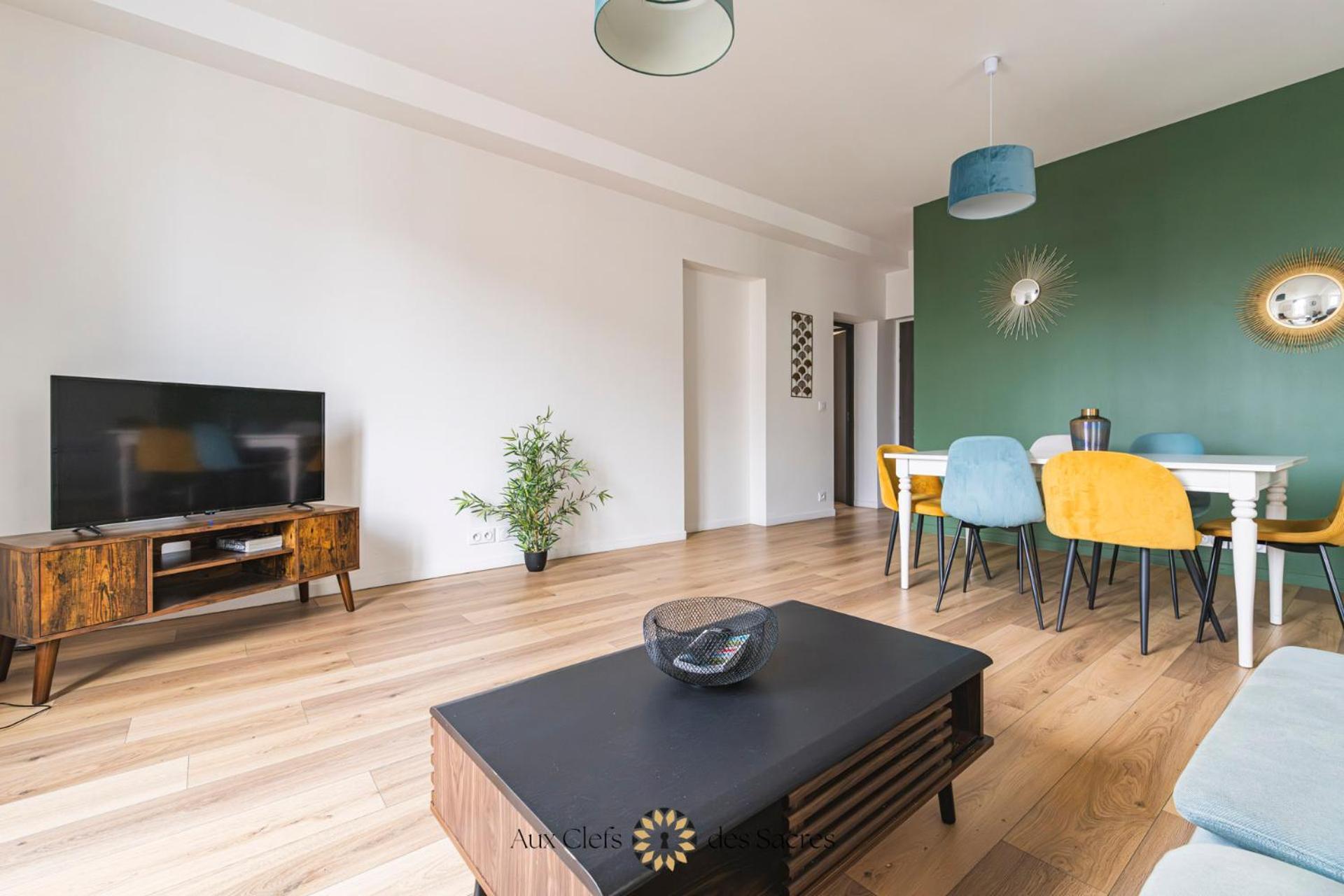 Ponsardin #55 Spacieux Appartement 3 Ch 6 Couchages แร็งส์ ภายนอก รูปภาพ